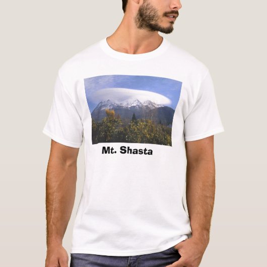 Mt. Shasta Cloudship T-shirt (Voorkant)
