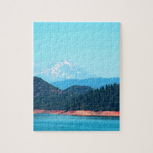 Mt Shasta Legpuzzel (Verticaal)