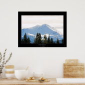 Mt Shasta Poster (Keuken)