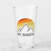 Mt. Shasta Retro Glas (Voorkant)