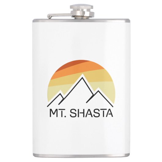 Mt. Shasta Retro Heupfles (Voorkant)