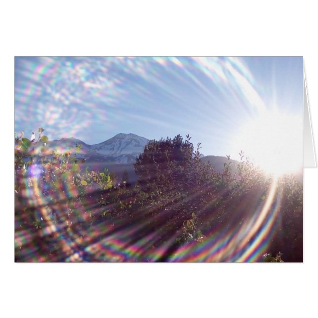 Mt. Shasta Sunrise (Voorkant Horizontaal)