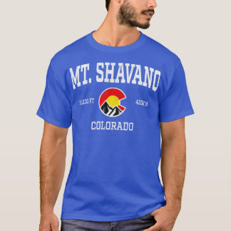 Mt Shavano Colorado 14ers Atletische Mountai T-shirt