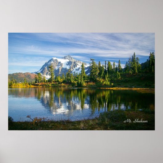 Mt. Shuksan Poster (Voorkant)