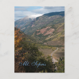 Mt. Sopris, Colorado Briefkaart