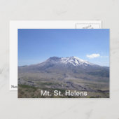 Mt. St. Helens Briefkaart (Voorkant / Achterkant)