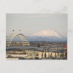 Mt St Helens & Fremont Bridge Briefkaarten