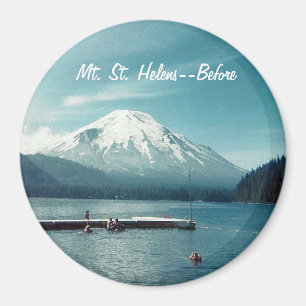 Mt. St. Helens—voor de ronde Magneet