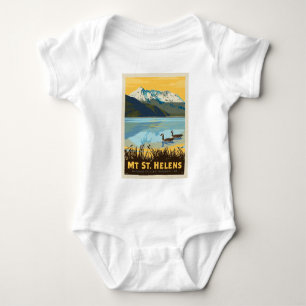 Mt St. Helens Washington Romper