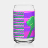 Mt. Sunset Pink Green Purple Drinkware Set (Droite)