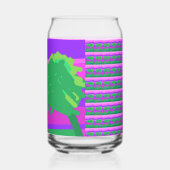 Mt. Sunset Pink Green Purple Drinkware Set (Gauche)