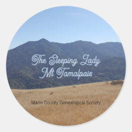 Mt Tamalpais - MCGS Ronde Sticker