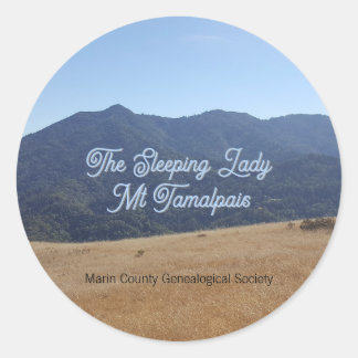 Mt Tamalpais - MCGS Ronde Sticker