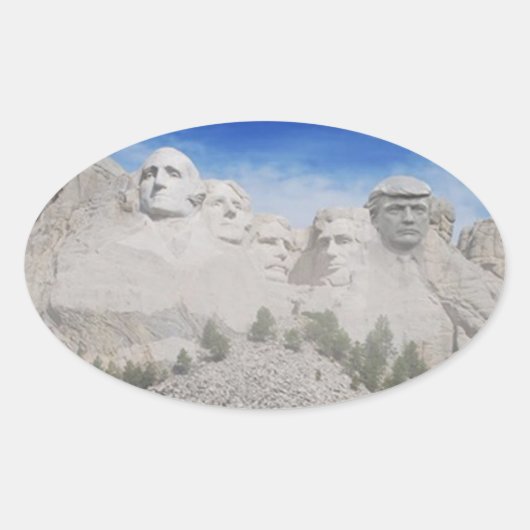 Mt. Trumpmore stickers (Voorkant)