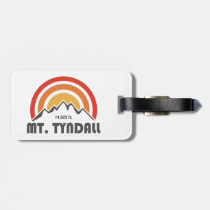 Mt. Tyndall California Bagagelabel