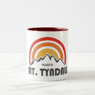 Mt. Tyndall California Tweekleurige Koffiemok