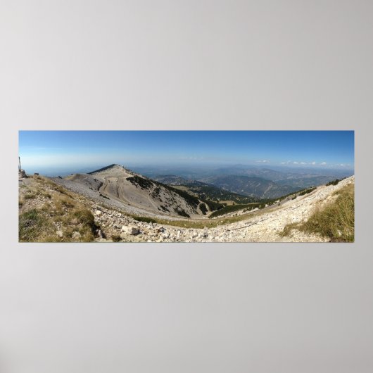 Mt. Ventoux - Panorama Poster (Voorkant)