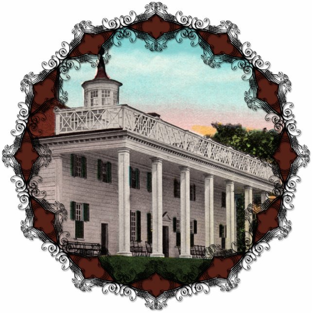 Mt. Vernon  Ornament Fotobeeldje Ornament (Voorkant)