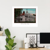 Mt. Vernon Poster vintage (Bureau à domicile)