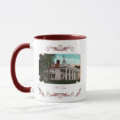 Mt. Vernon Vintage Mug de café (Gauche)