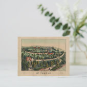 Mt. Vernon, Virginia (1859) Briefkaart (Staand voorkant)