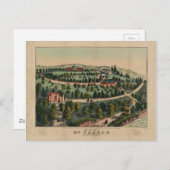 Mt. Vernon, Virginia (1859) Briefkaart (Voorkant / Achterkant)