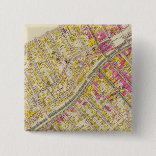 Mt Vernon wards 2-5, New York Vierkante Button 5,1 Cm