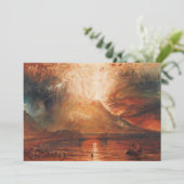 Mt. Vesuvius-uitnodigingen Kaart (Staand voorkant)