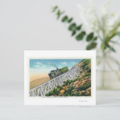 Mt Washington Cog Railway, Jacob's Ladder Briefkaart (Staand voorkant)