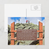 Mt. Washington, New Hampshire Briefkaart (Voorkant / Achterkant)