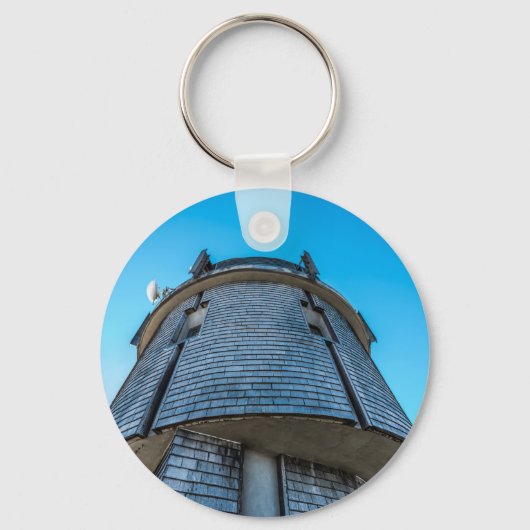 Mt. Washington Observatory Button Sleutelhanger (Voorkant)