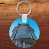Mt. Washington Observatory Button Sleutelhanger (Voorkant)