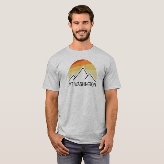 Mt. Washington Retro T-shirt (Voorkant volledig)