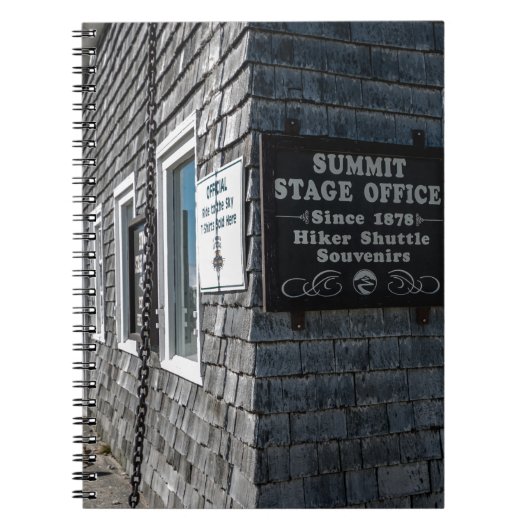 Mt. Washington Summit House Notitieboek (Voorkant)