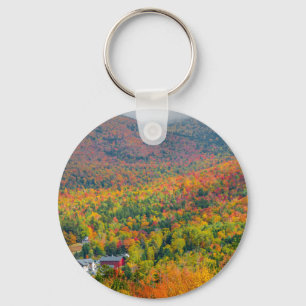 Mt. Washington Valley in Autumn Button Sleutelhang Sleutelhanger