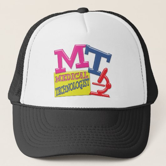 MT WHIMSICAL FUN ACRONYM LETTERS LABORATORY TRUCKER PET (Voorkant)