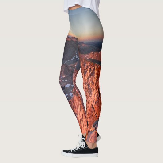 Mt Whitney en Pinnacles Sunrise - John Muir Trail Leggings (Links)