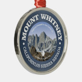 Mt Whitney Metalen Ornament (Rechts)