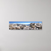 Mt Whitney Summit - John Muir Trail Canvas Afdruk (Voorkant)