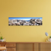 Mt Whitney Summit - John Muir Trail Canvas Afdruk (Insitu (Woonkamer))