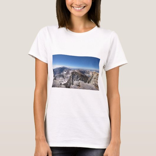 Mt Whitney Summit - John Muir Trail - Sierra T-shirt (Voorkant)