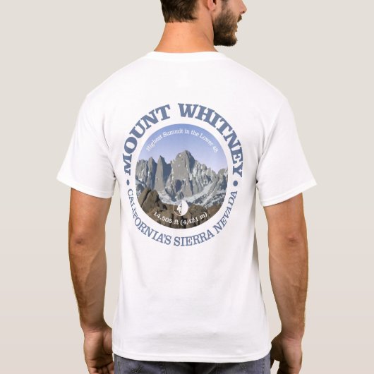 Mt Whitney T-shirt (Achterkant)