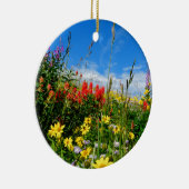 Mt. Wildbloemen Keramisch Ornament (Rechts)