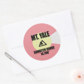 Mt. Yale Ronde Sticker (Envelop)