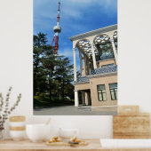 Mtatsminda park, Tbilisi. Georgia Poster (Keuken)