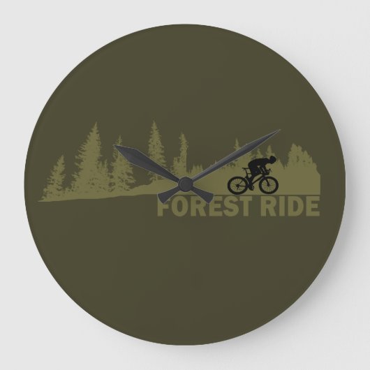 MTB-afdaling bosrit mountainbiken Grote Klok (Voorkant)