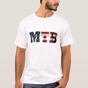 Mtb Amerikaanse vlag  T-shirt