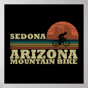 Mtb Az Sedona - Arizona Mountainbike Poster