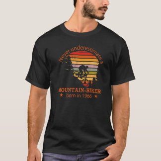 Mtb Bicycles  1966 Birthday Cycling Mountai T-shirt