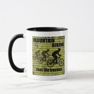 MTB Downhill Fietsrijder - Mountainbiken Mok